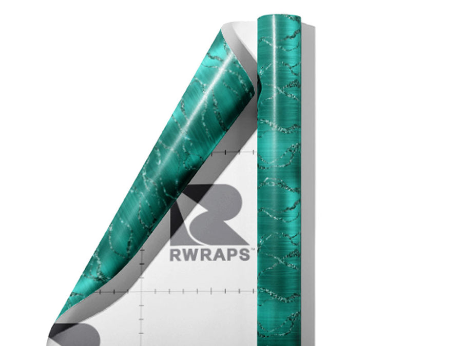 Brazilian Parure Gemstone Wrap Film Sheets~Rwraps Series 914 Brazilian Parure Gemstone Scrolled Sheet~3