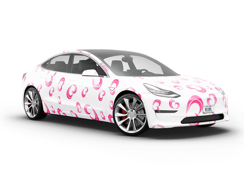 Breezy Romance Heart Vehicle Vinyl Wrap
