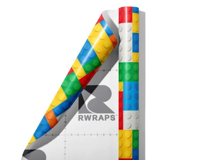 Brick Layer Toy Room Wrap Film Sheets~Rwraps Series 914 Brick Layer Toy Room Scrolled Sheet~3
