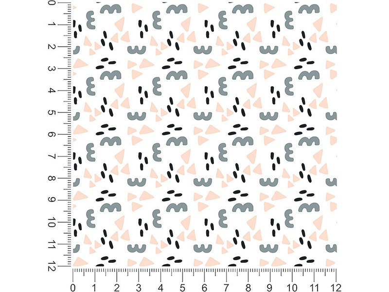 brief cameo abstract geometric 1ft x 1ft Craft Sheets