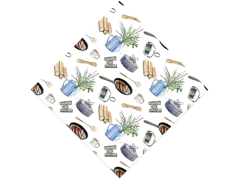 Bright Morning Camping Vinyl Wrap Pattern