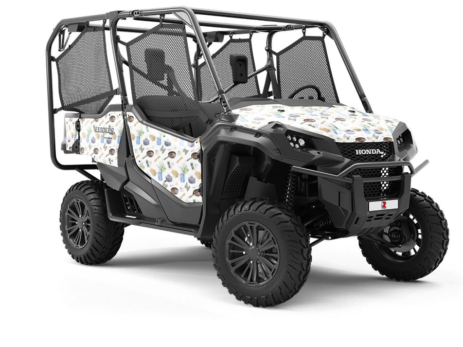 Bright Morning Camping Utility Vehicle Vinyl Wrap