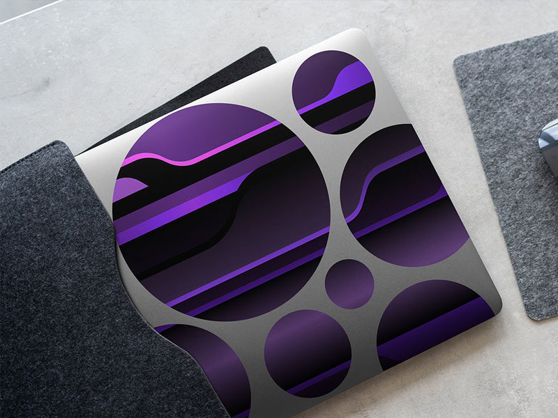 Bright Purple Technology Vehicle Vinyl Wrap