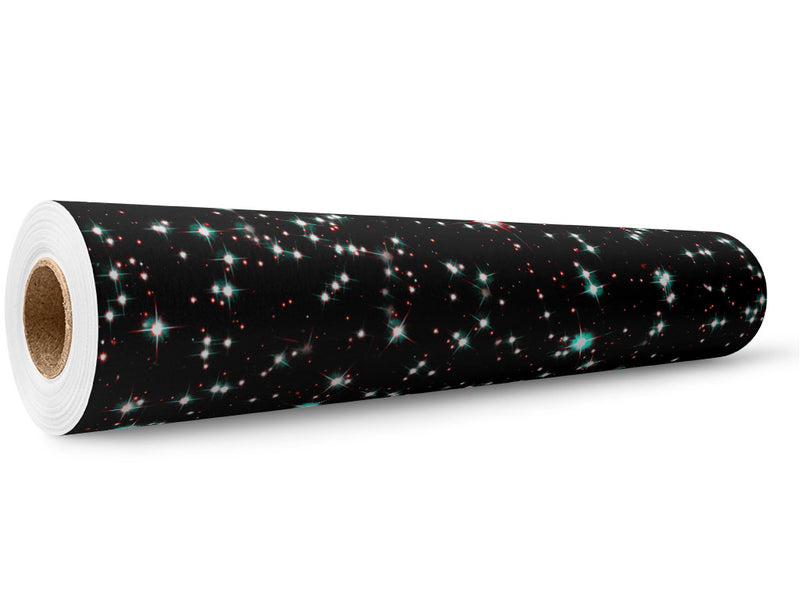 Bright Sparkles Science Fiction Wrap Film Wholesale Roll~Rwraps Series 914 Digitally Printed Vinyl Roll~5