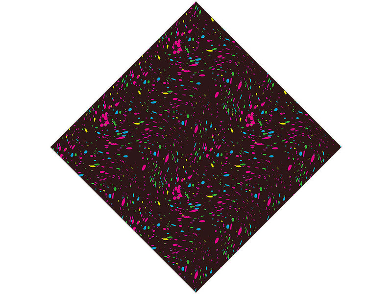 Bright Star Paint Splatter Vinyl Wrap Pattern