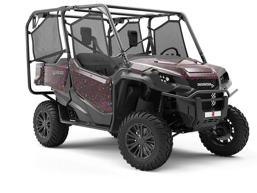 Bright Star Paint Splatter Utility Vehicle Vinyl Wrap