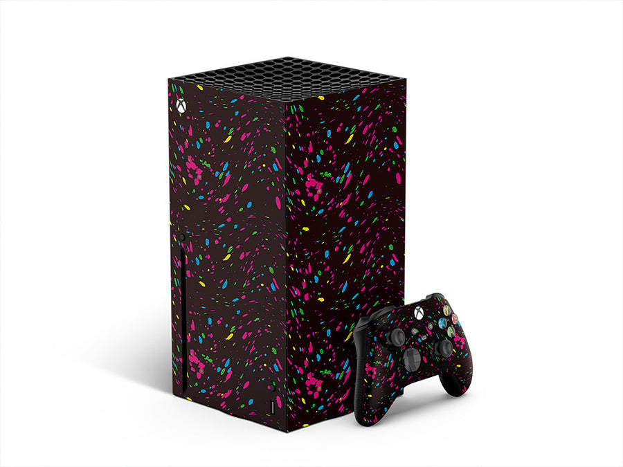 bright star paint splatter XBOX DIY Decal