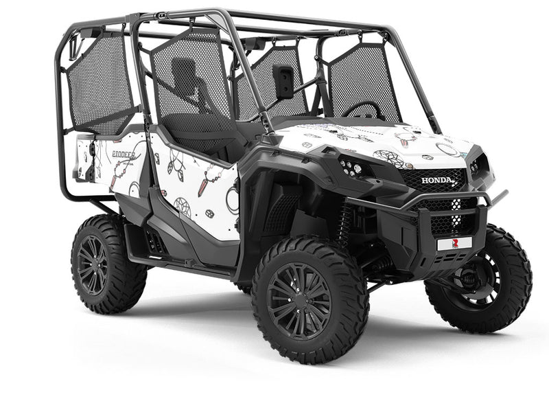 Brilliant Booty Pirate Utility Vehicle Vinyl Wrap