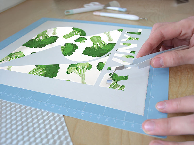 broccolini bonanza vegetable Easy Weed Craft Vinyl