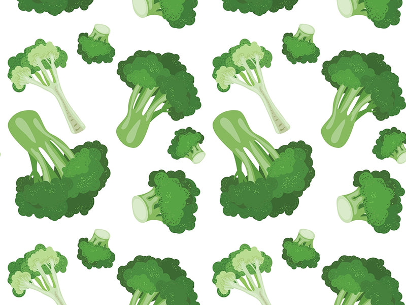 Broccolini Bonanza Vegetable Vinyl Wrap Pattern~Rwraps Series 914 Digitally Printed Vinyl Wrap~0