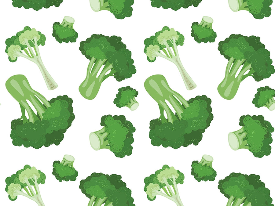 Broccolini Bonanza Vegetable Vinyl Wrap Pattern~Rwraps Series 914 Digitally Printed Vinyl Wrap~0