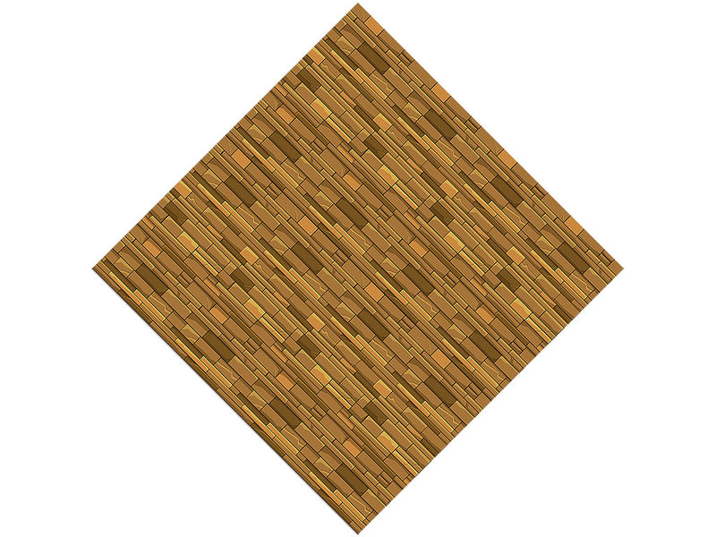 Bronze Brick Vinyl Wrap Pattern