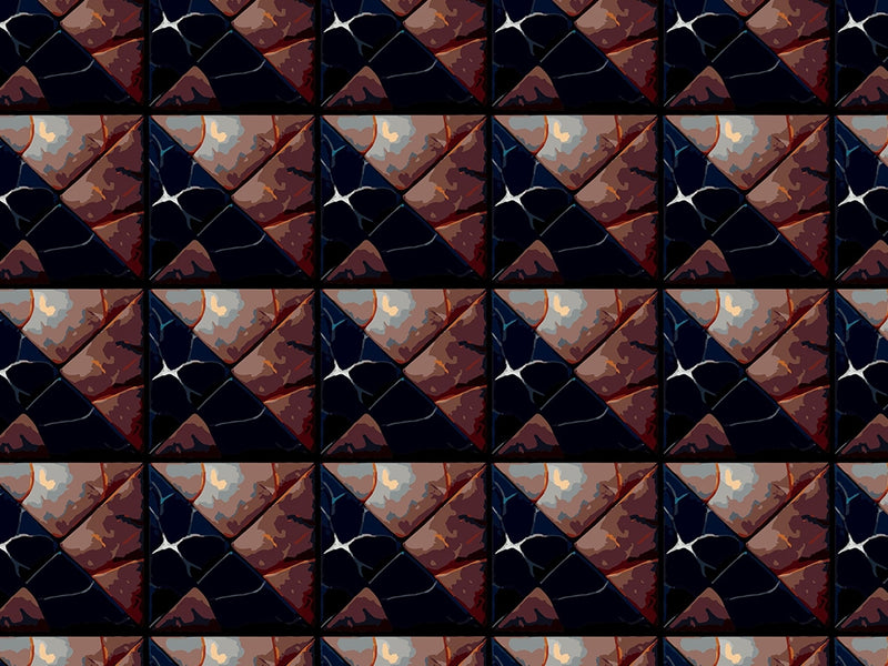 Bronze Square Tile Vinyl Wrap Pattern~Rwraps Series 914 Digitally Printed Vinyl Wrap~0