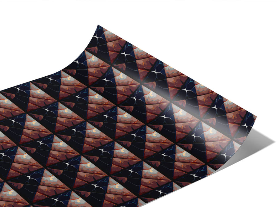 Bronze Square Tile Vinyl Wraps~Rwraps Series 914 Digitally Printed Vinyl Wrap~1