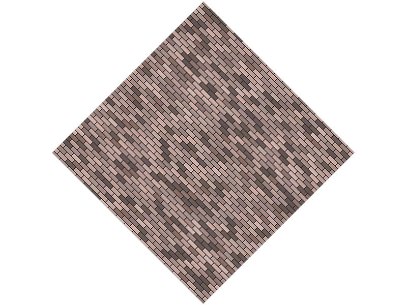 Brown Brick Vinyl Wrap Pattern