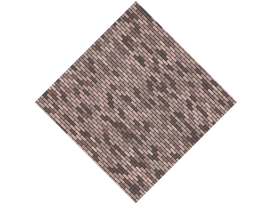 Brown Brick Vinyl Wrap Pattern