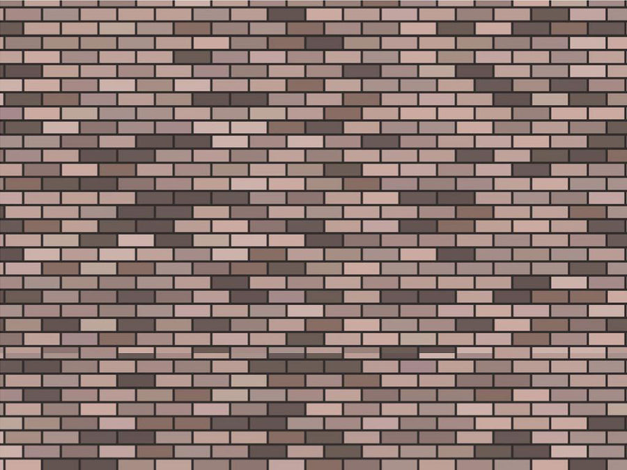 Brown Brick Vinyl Wrap Pattern~Rwraps Series 914 Digitally Printed Vinyl Wrap~0
