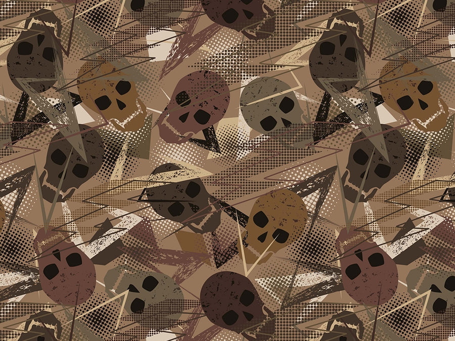 Brown Decomposition Halloween Vinyl Wrap Pattern~Rwraps Series 914 Digitally Printed Vinyl Wrap~0