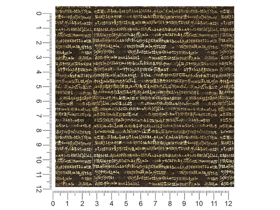 brown rosetta egyptian 1ft x 1ft Craft Sheets