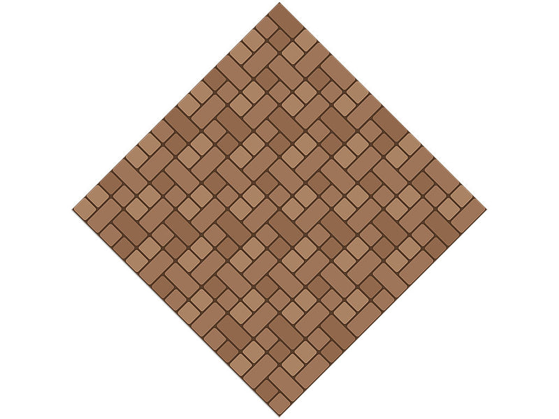 Brown Brick Vinyl Wrap Pattern