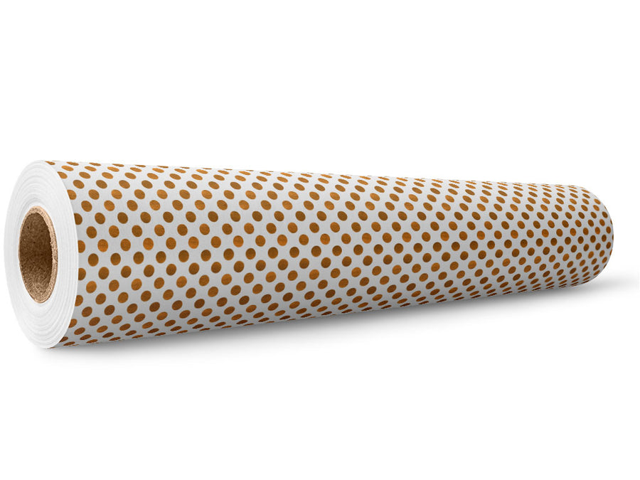 Brown Sugar Polka Dot Wrap Film Wholesale Roll~Rwraps Series 914 Digitally Printed Vinyl Roll~5
