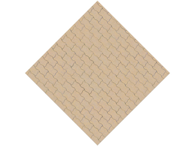 Brown Zigzag Brick Vinyl Wrap Pattern