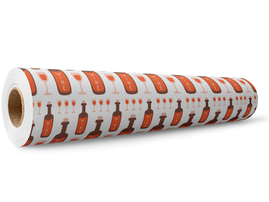 Brunch Time Alcohol Wrap Film Wholesale Roll~Rwraps Series 914 Digitally Printed Vinyl Roll~5