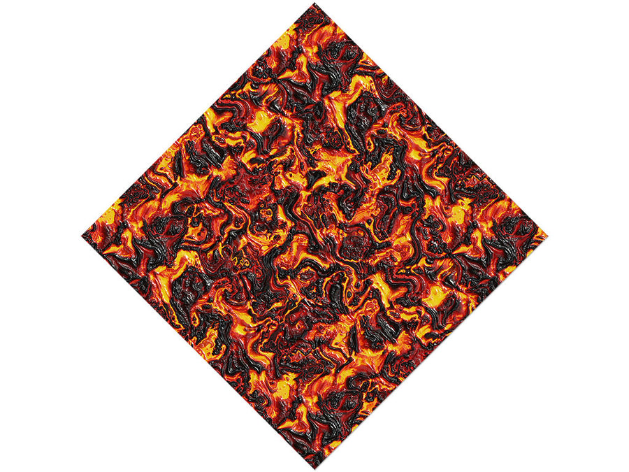 Brutal Eruption Lava Vinyl Wrap Pattern