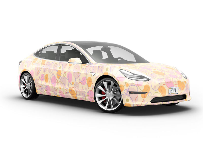 Bubblegum Cobblestone Vehicle Vinyl Wrap