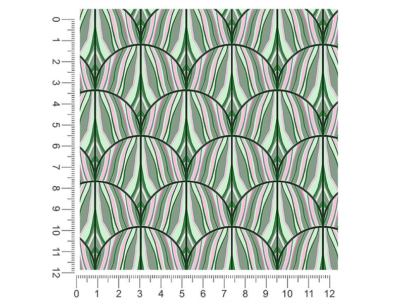 bubbling pods art deco 1ft x 1ft Craft Sheets
