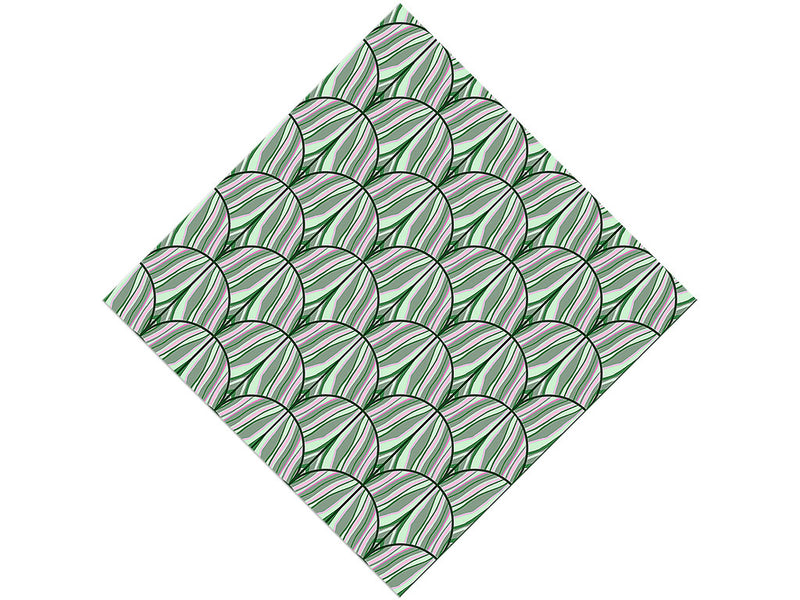 Bubbling Pods Art Deco Vinyl Wrap Pattern