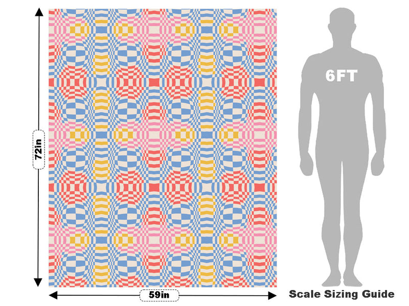 Bubbling Wall Optical Illusion Vehicle Wrap Scale~Rwraps Series 914 Bubbling Wall Optical Illusion Measurements~1