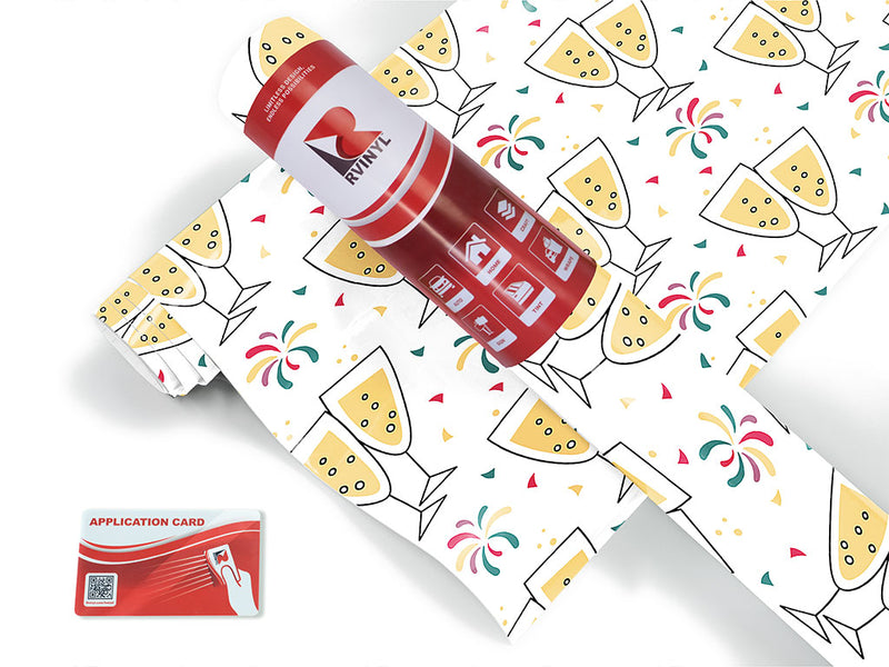 bubbly bits alcohol Craft Vinyl Roll