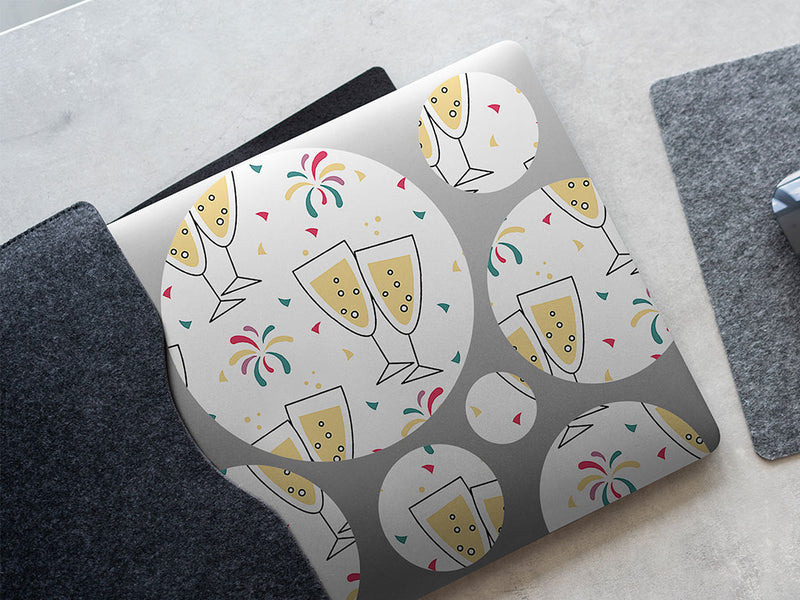 bubbly bits alcohol DIY Laptop Stickers