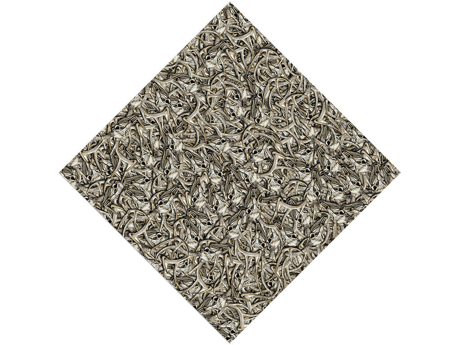 Buck Skull Camouflage Vinyl Wrap Pattern