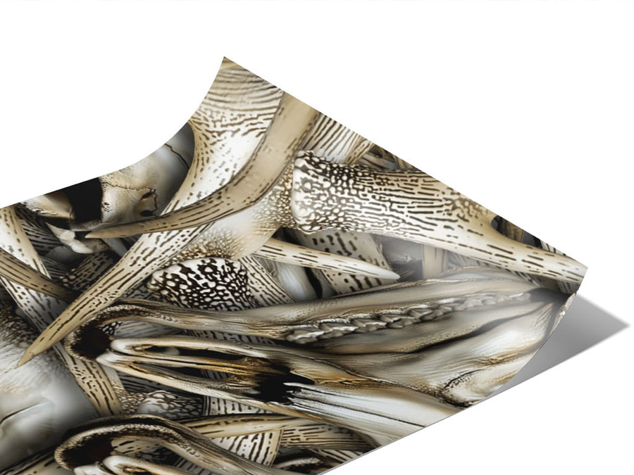 Buck Skull Camouflage Vinyl Wraps~Rwraps Series 914 Digitally Printed Vinyl Wrap~0