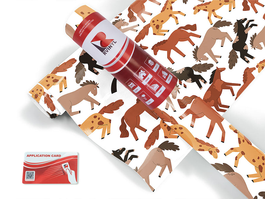 bucking bronco animal Craft Vinyl Roll
