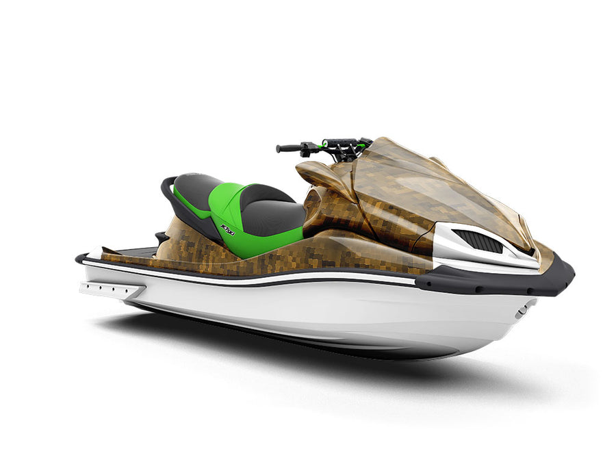 Buff Out Pixel Jet Ski Vinyl Customized Wrap