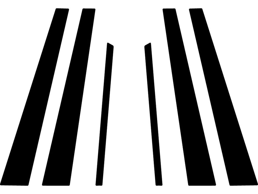 buick century 1997-2005 Gloss Black Pillar Trim