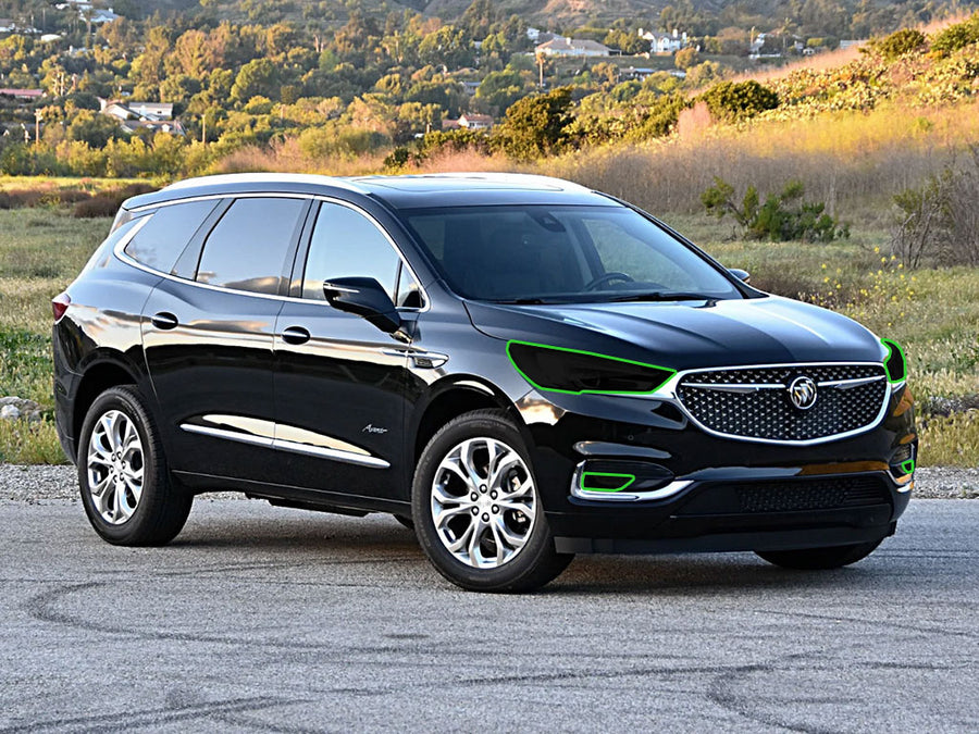 buick enclave 2018-2021 Headlight Tint Location