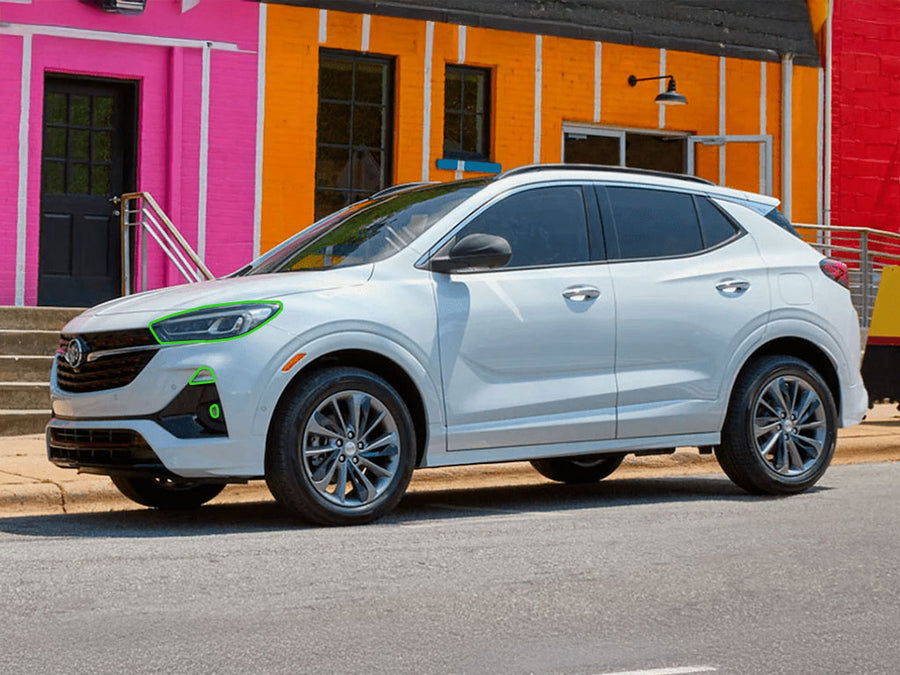buick encore 2020-2023 (gx) Headlight Protection Installation Location