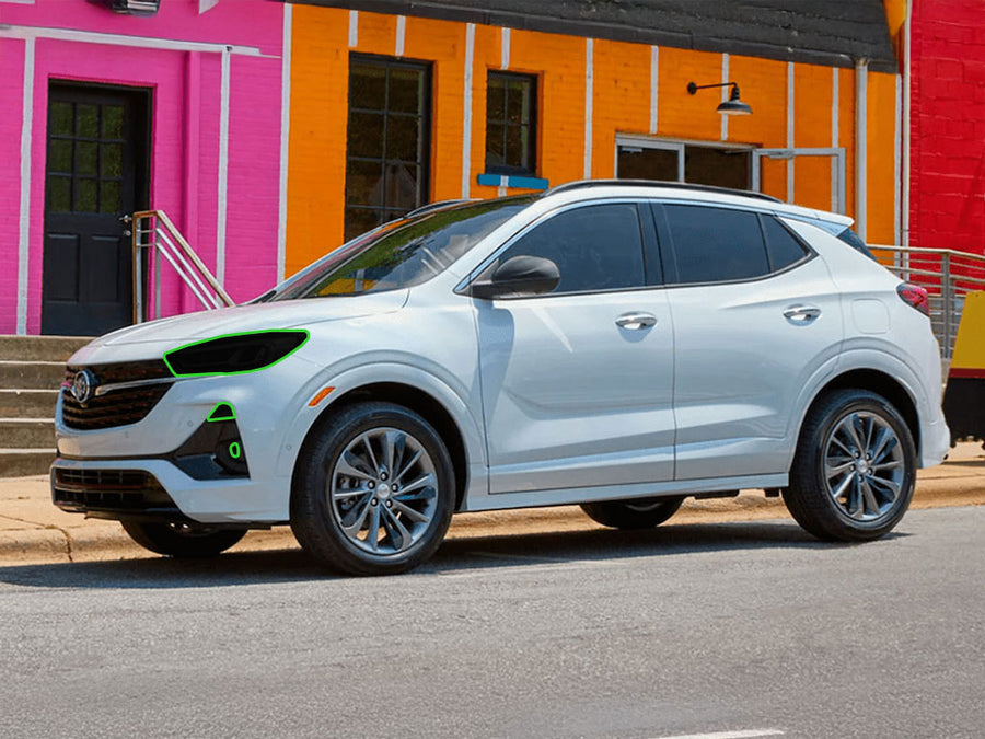 buick encore 2020-2023 (gx) Headlight Tint Location
