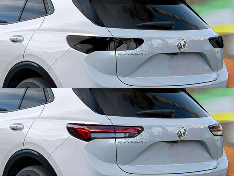 envision Before and After Smoked Taillights