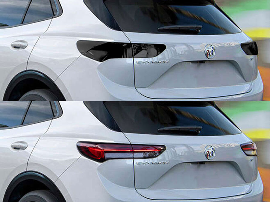 envision Before and After Smoked Taillights