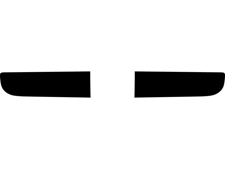 park avenue Precut Tail Light Tint Diagram