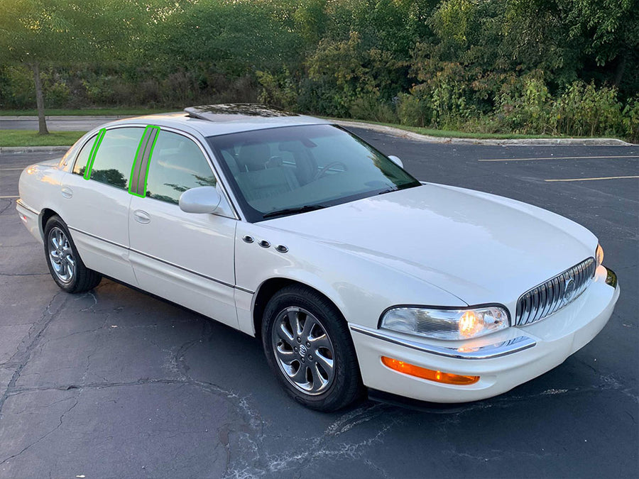 buick park avenue 1997-2005 Pillar Post Trim Installation Location