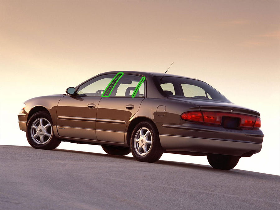 buick regal 1997-2004 Pillar Post Trim Installation Location