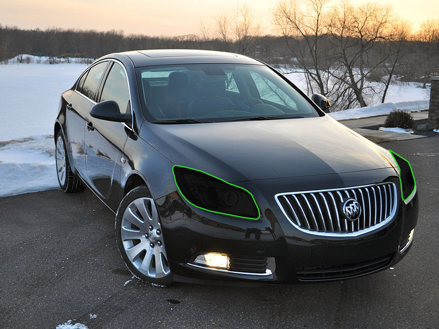 buick regal 2011-2013 (cxl) Headlight Tint Location