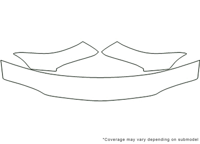 skylark Avery Dennison Clear Bra Hood Precut PPF Diagram