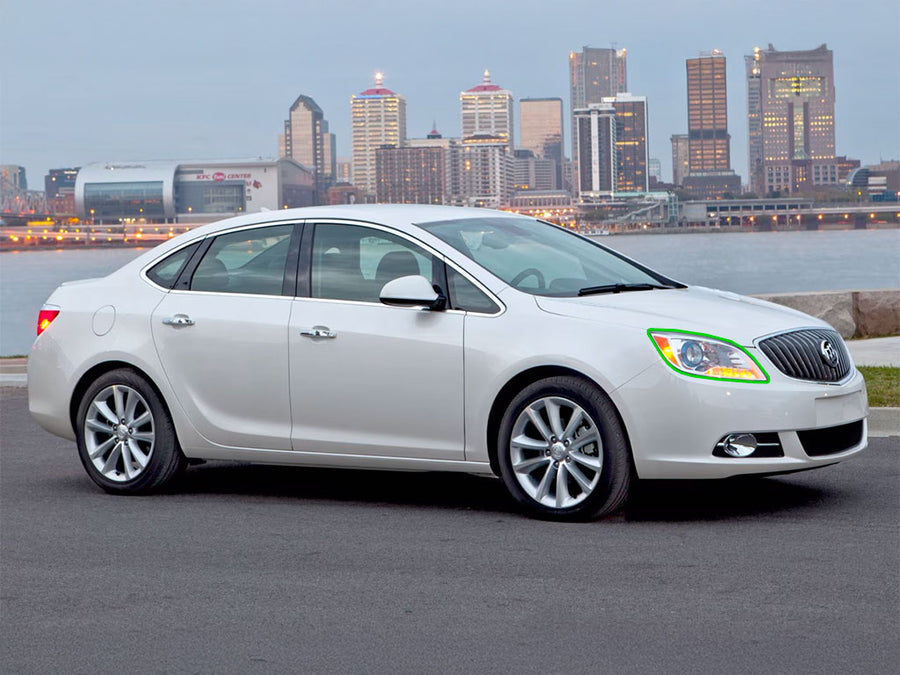 buick verano 2012-2017 Headlight Protection Installation Location